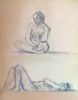 Female nude studies